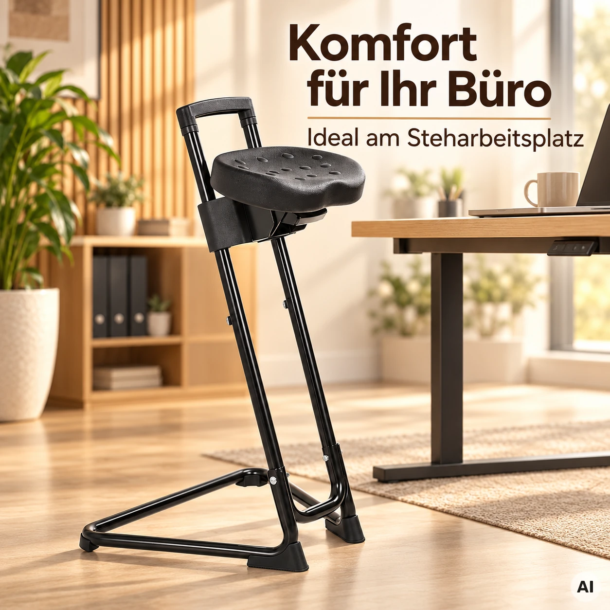 Stehhilfe - Robuste & bequeme Sitzlösung